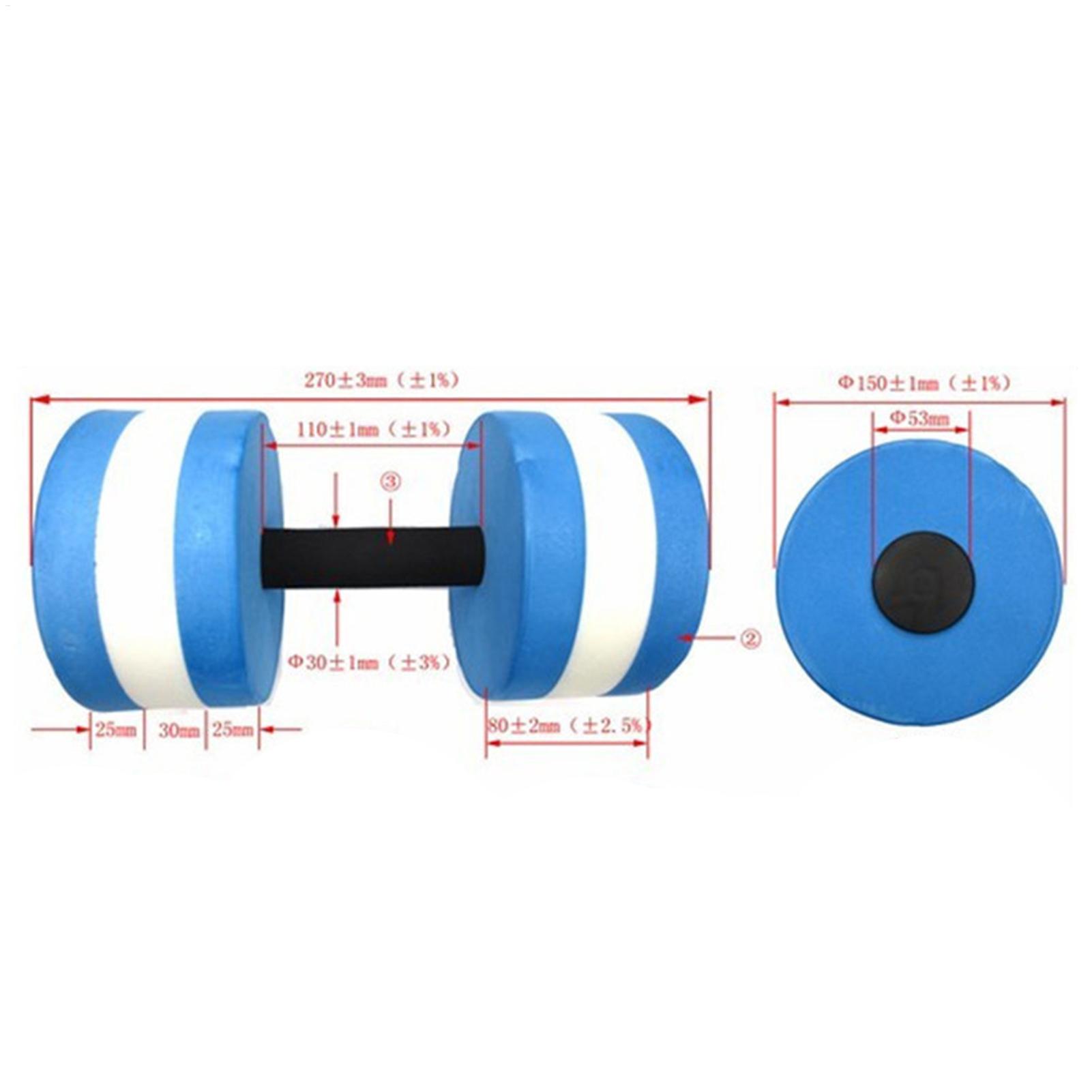1/2 Buah EVA Dumbbell Air Kola - Aquatic Sports Types ulasan dan harga